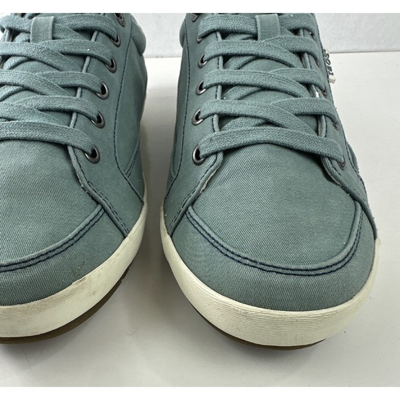 Taos Moc Star 2 Sneakers Blue Low Top Lace Up Canvas Shoes Women's US 10.5 W - Picture 8 of 13